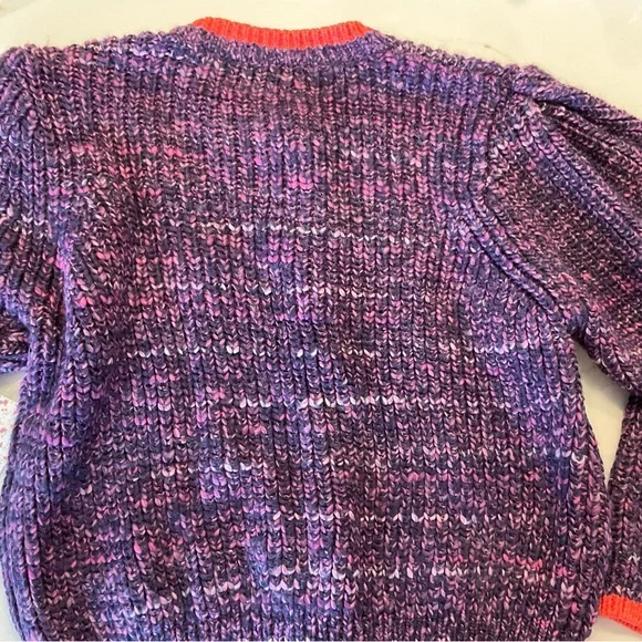 Free People Purple Combo Knit Cardigan-NWT - Picture 10 of 16